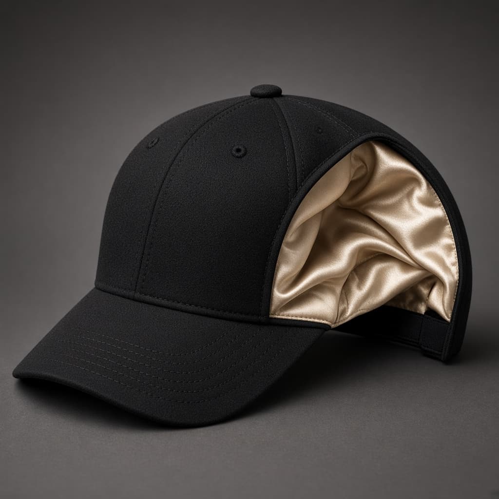 Silk Satin Lined Cap